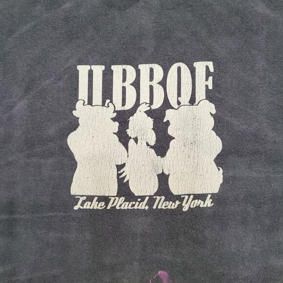 Vintage BBQ Festival Shirt Womens Medium 18x23 Lake-Placid - Picture 14 of 16